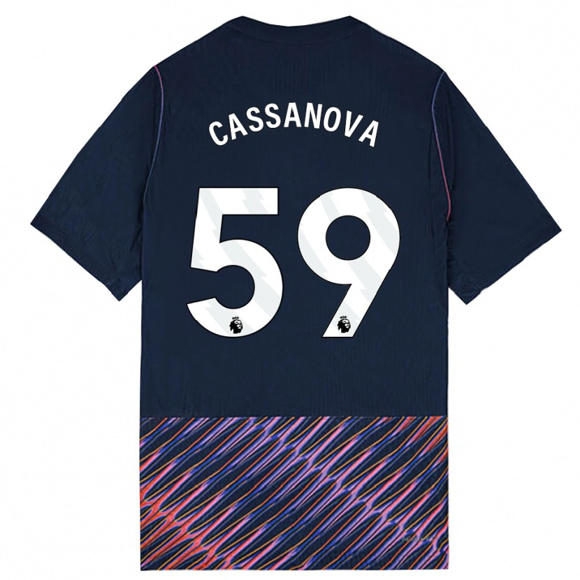 Danxen Damen Dante Cassanova #59 Königlich Blau Weiß Auswärtstrikot Trikot 2026/27 T-Shirt Österreich