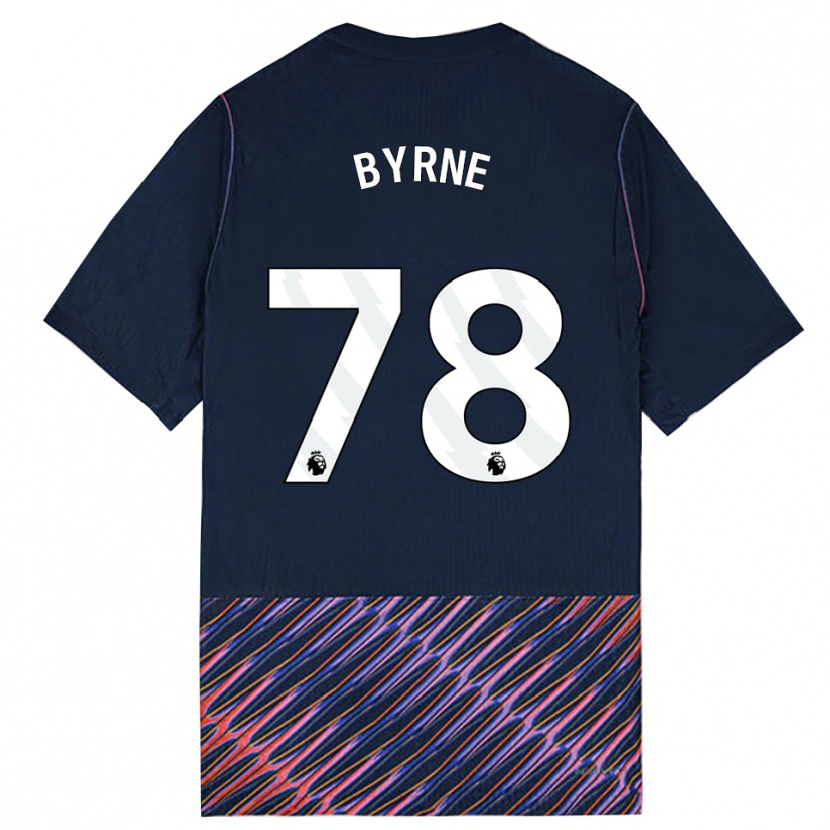 Danxen Damen Harry Byrne #78 Königlich Blau Weiß Auswärtstrikot Trikot 2026/27 T-Shirt Österreich