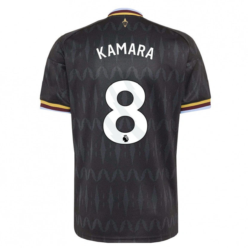 Danxen Damen Boubacar Kamara #8 Kornblumenblau Schwarz Gelb Auswärtstrikot Trikot 2026/27 T-Shirt Österreich