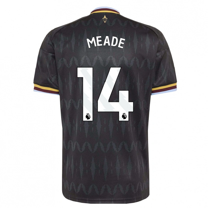 Danxen Damen Markie Meade #14 Kornblumenblau Schwarz Gelb Auswärtstrikot Trikot 2026/27 T-Shirt Österreich