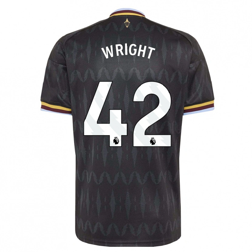 Danxen Damen James Wright #42 Kornblumenblau Schwarz Gelb Auswärtstrikot Trikot 2026/27 T-Shirt Österreich