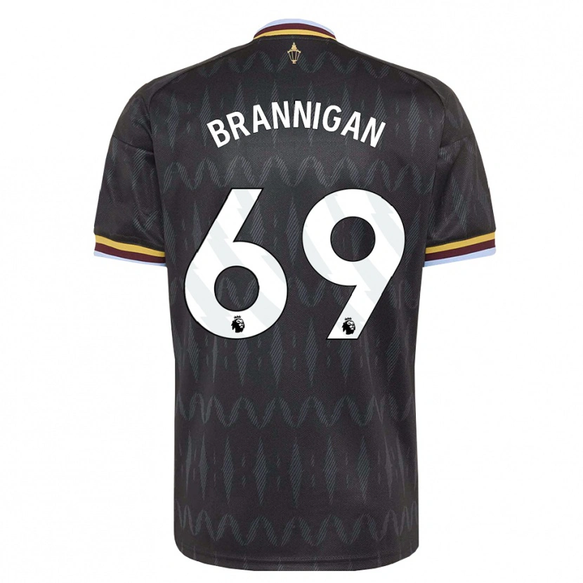 Danxen Damen Cole Brannigan #69 Kornblumenblau Schwarz Gelb Auswärtstrikot Trikot 2026/27 T-Shirt Österreich
