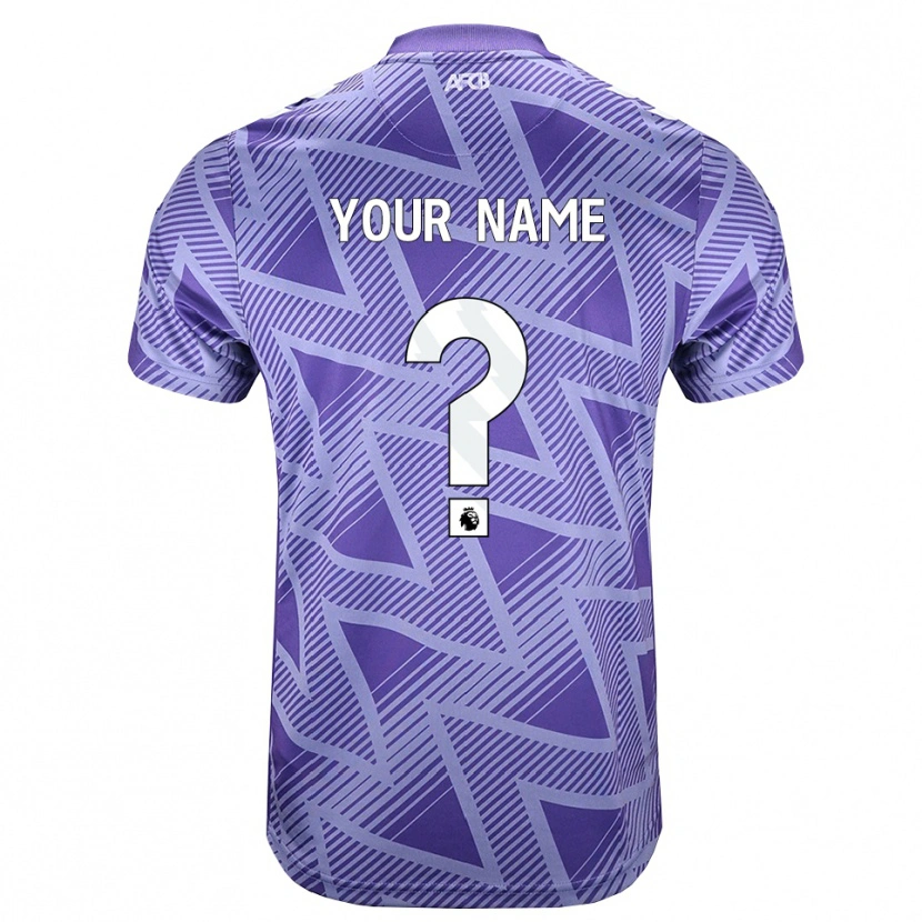Danxen Damen Ihren Namen #0 Blassesviolett Rot Weiß Auswärtstrikot Trikot 2026/27 T-Shirt Österreich
