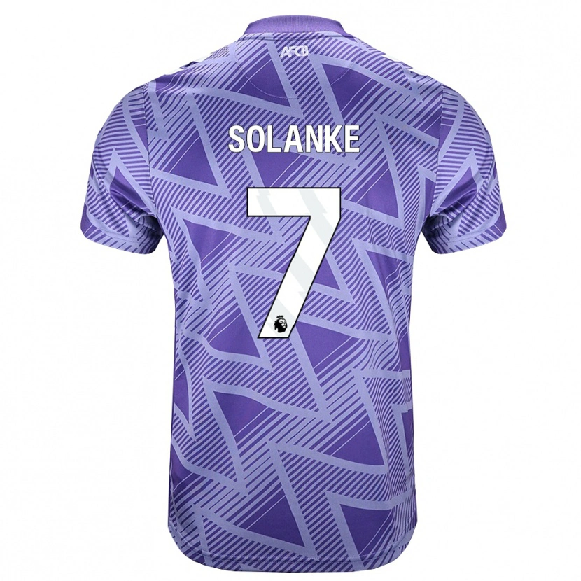 Danxen Damen Ade Solanke #7 Blassesviolett Rot Weiß Auswärtstrikot Trikot 2026/27 T-Shirt Österreich
