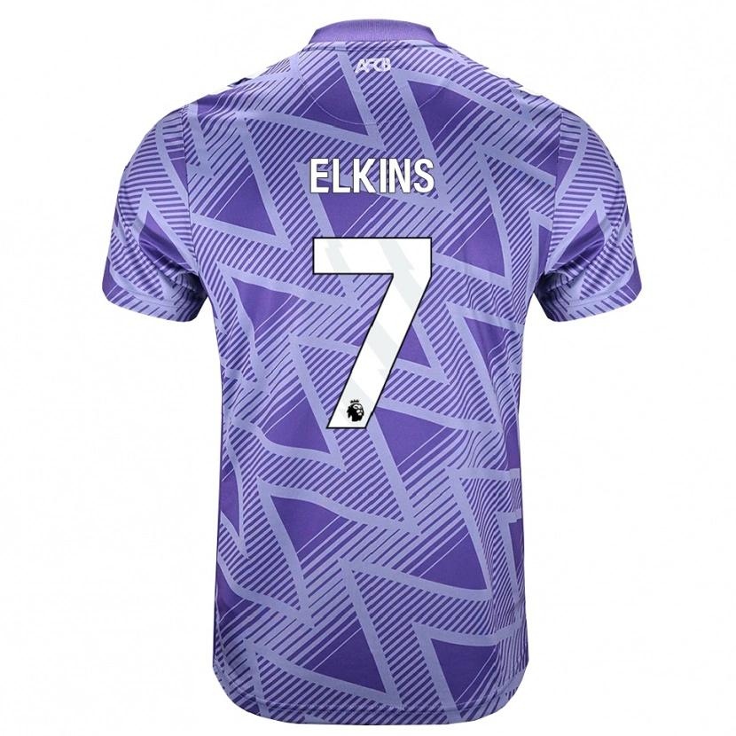 Danxen Damen Elle Elkins #7 Blassesviolett Rot Weiß Auswärtstrikot Trikot 2026/27 T-Shirt Österreich