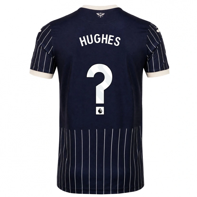 Danxen Damen Cameron Hughes #0 Schwarz Weiß Auswärtstrikot Trikot 2026/27 T-Shirt Österreich
