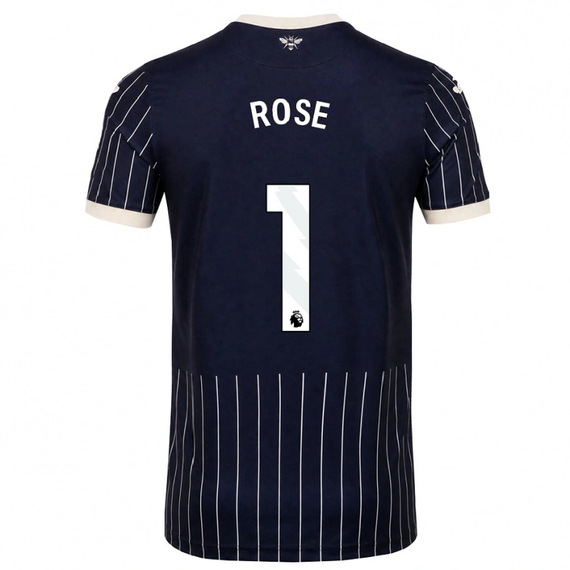 Danxen Damen Reggie Rose #1 Schwarz Weiß Auswärtstrikot Trikot 2026/27 T-Shirt Österreich