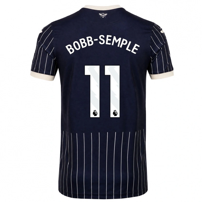 Danxen Damen Domeiro Bobb-Semple #11 Schwarz Weiß Auswärtstrikot Trikot 2026/27 T-Shirt Österreich