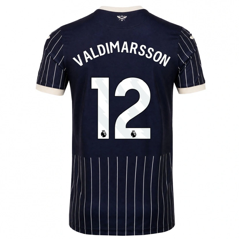 Danxen Damen Hákon Valdimarsson #12 Schwarz Weiß Auswärtstrikot Trikot 2026/27 T-Shirt Österreich