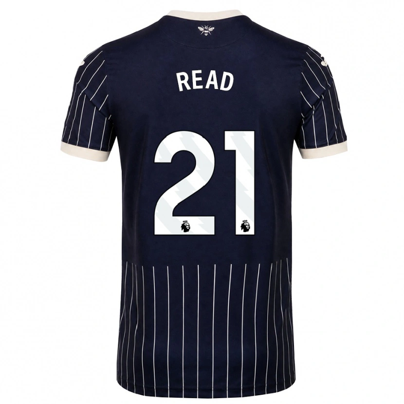 Danxen Damen Samantha Read #21 Schwarz Weiß Auswärtstrikot Trikot 2026/27 T-Shirt Österreich