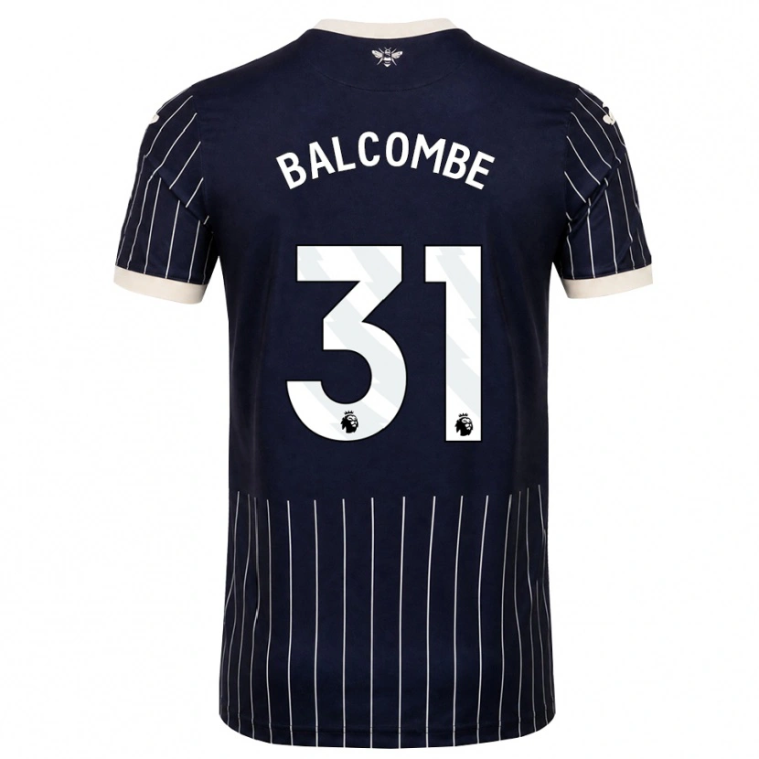 Danxen Damen Ellery Balcombe #31 Schwarz Weiß Auswärtstrikot Trikot 2026/27 T-Shirt Österreich