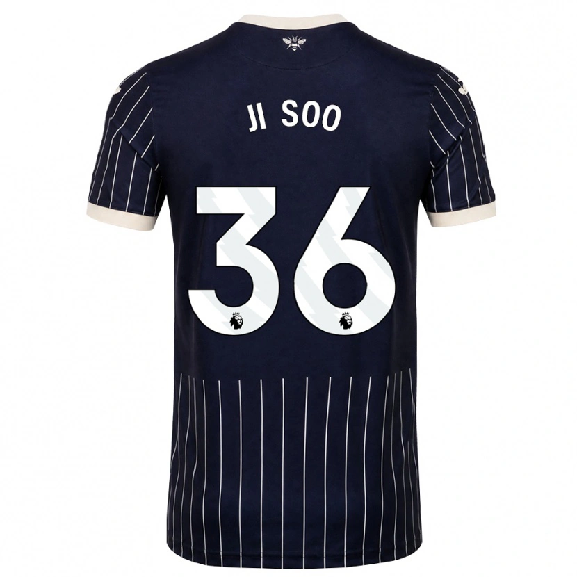 Danxen Damen Ji-Soo Kim #36 Schwarz Weiß Auswärtstrikot Trikot 2026/27 T-Shirt Österreich
