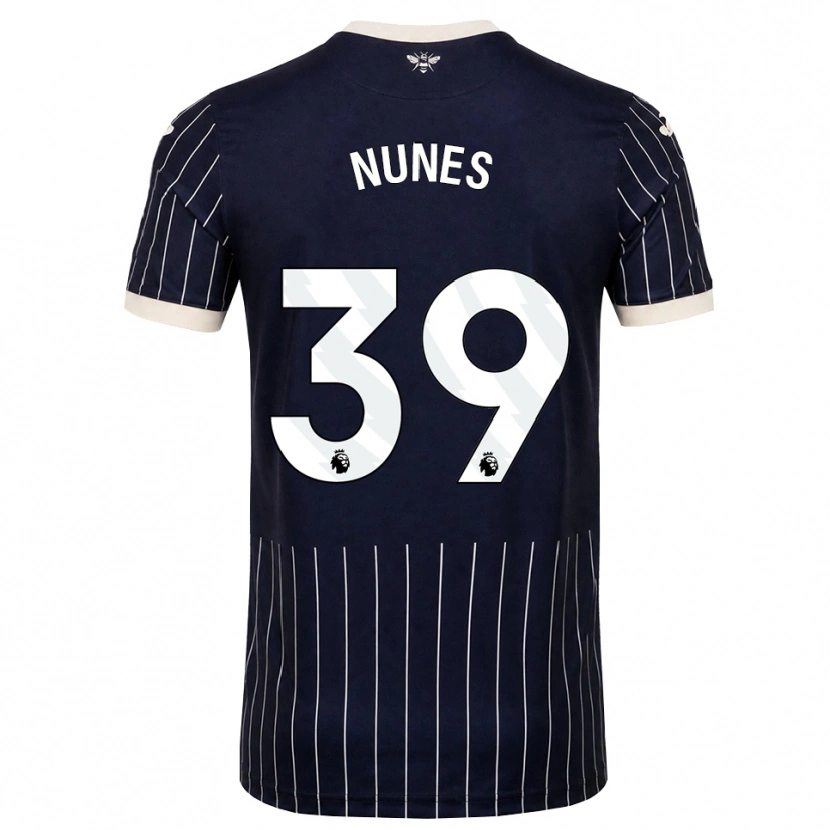 Danxen Damen Gustavo Nunes #39 Schwarz Weiß Auswärtstrikot Trikot 2026/27 T-Shirt Österreich