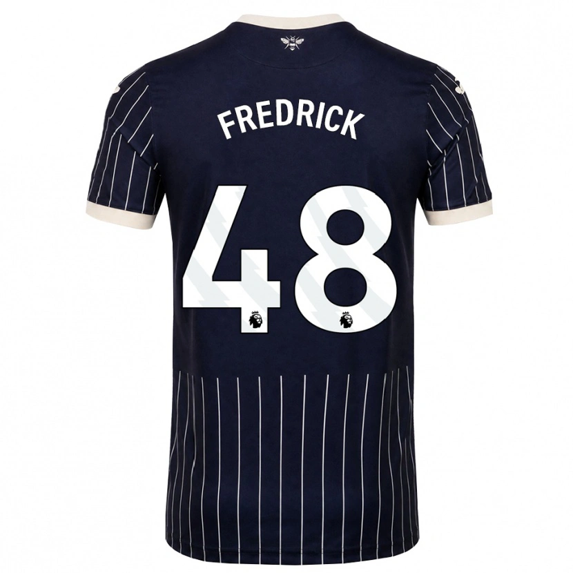 Danxen Damen Benjamin Fredrick #48 Schwarz Weiß Auswärtstrikot Trikot 2026/27 T-Shirt Österreich