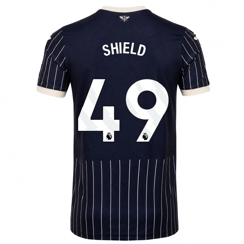 Danxen Damen Ollie Shield #49 Schwarz Weiß Auswärtstrikot Trikot 2026/27 T-Shirt Österreich