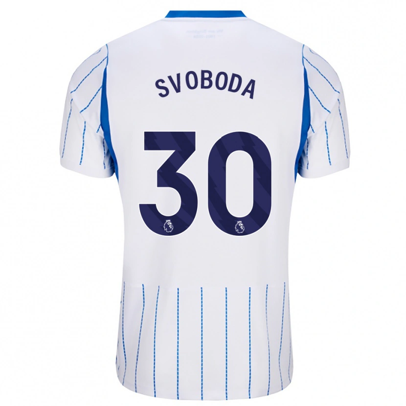Danxen Damen Michael Svoboda #30 Himmelblau Weiß Auswärtstrikot Trikot 2026/27 T-Shirt Österreich