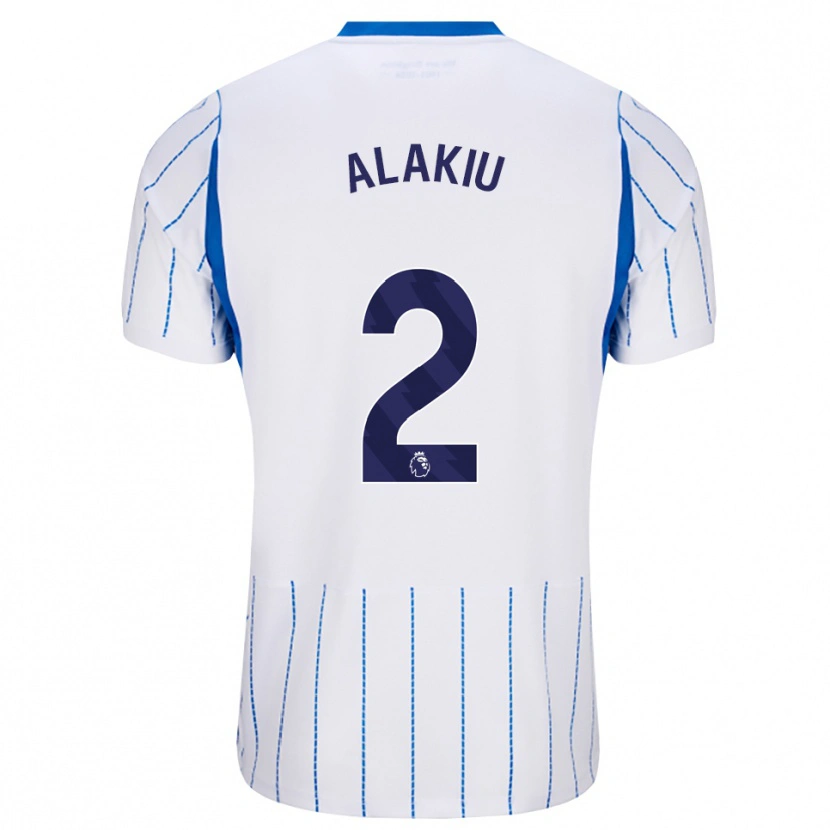 Danxen Damen Isaiah Alakiu #2 Himmelblau Weiß Auswärtstrikot Trikot 2026/27 T-Shirt Österreich