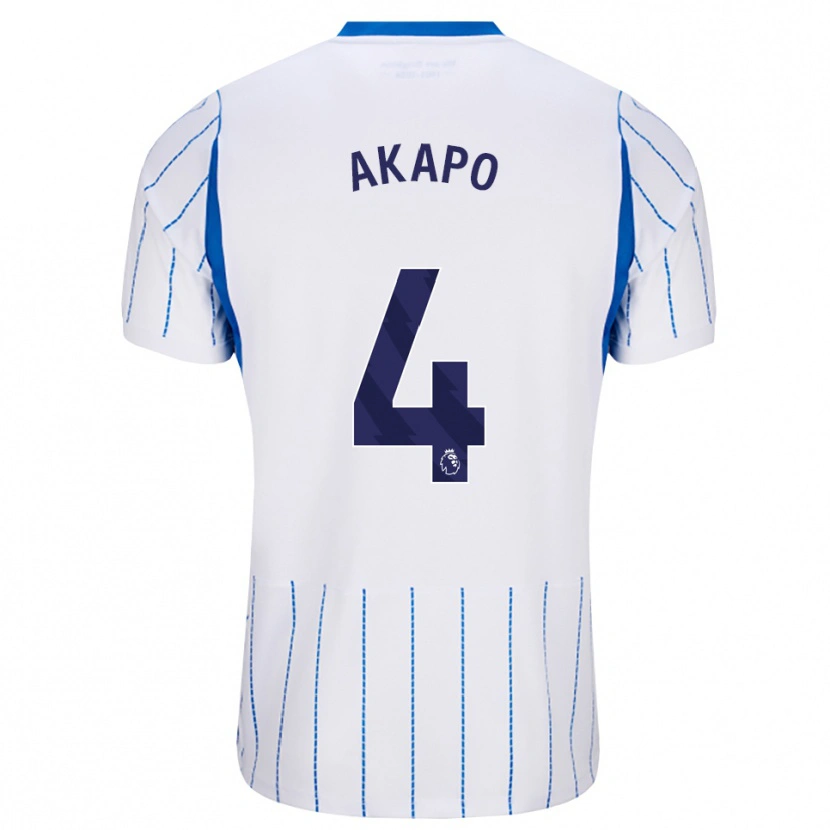 Danxen Damen Tobi Akapo #4 Himmelblau Weiß Auswärtstrikot Trikot 2026/27 T-Shirt Österreich