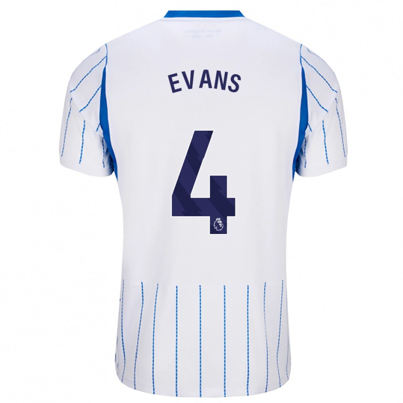 Danxen Damen Jake Evans #4 Himmelblau Weiß Auswärtstrikot Trikot 2026/27 T-Shirt Österreich