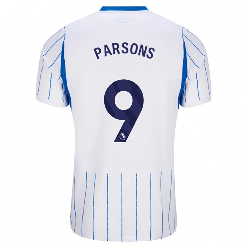 Danxen Damen Jacob Parsons #9 Himmelblau Weiß Auswärtstrikot Trikot 2026/27 T-Shirt Österreich