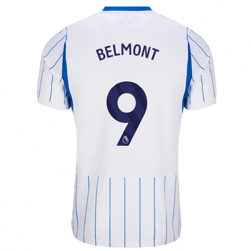 Danxen Damen Joe Belmont #9 Himmelblau Weiß Auswärtstrikot Trikot 2026/27 T-Shirt Österreich