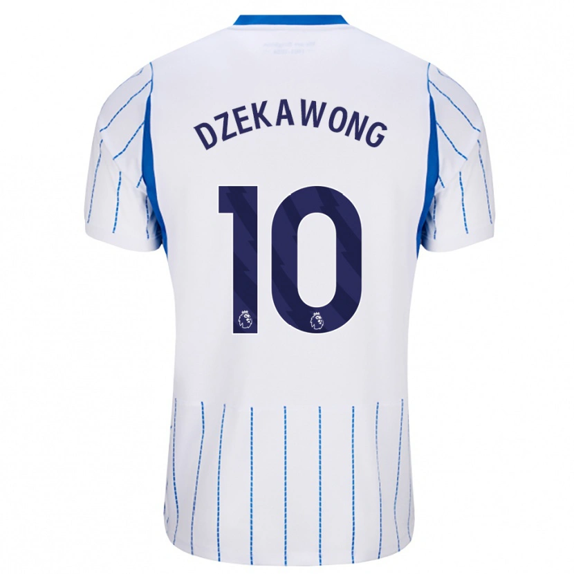 Danxen Damen Finn Dzekawong #10 Himmelblau Weiß Auswärtstrikot Trikot 2026/27 T-Shirt Österreich