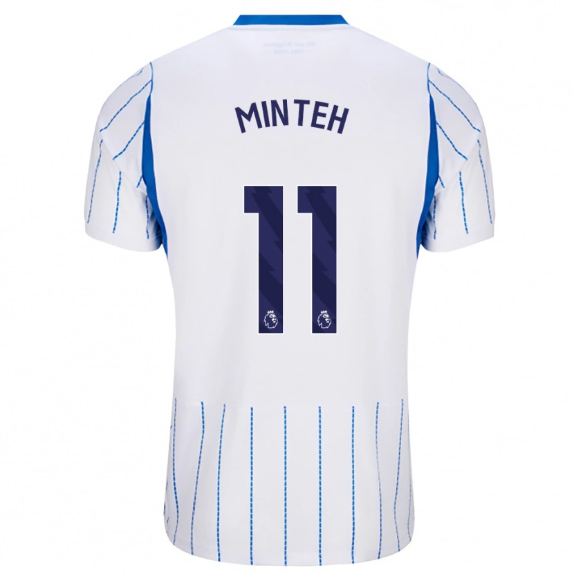 Danxen Damen Yankuba Minteh #11 Himmelblau Weiß Auswärtstrikot Trikot 2026/27 T-Shirt Österreich