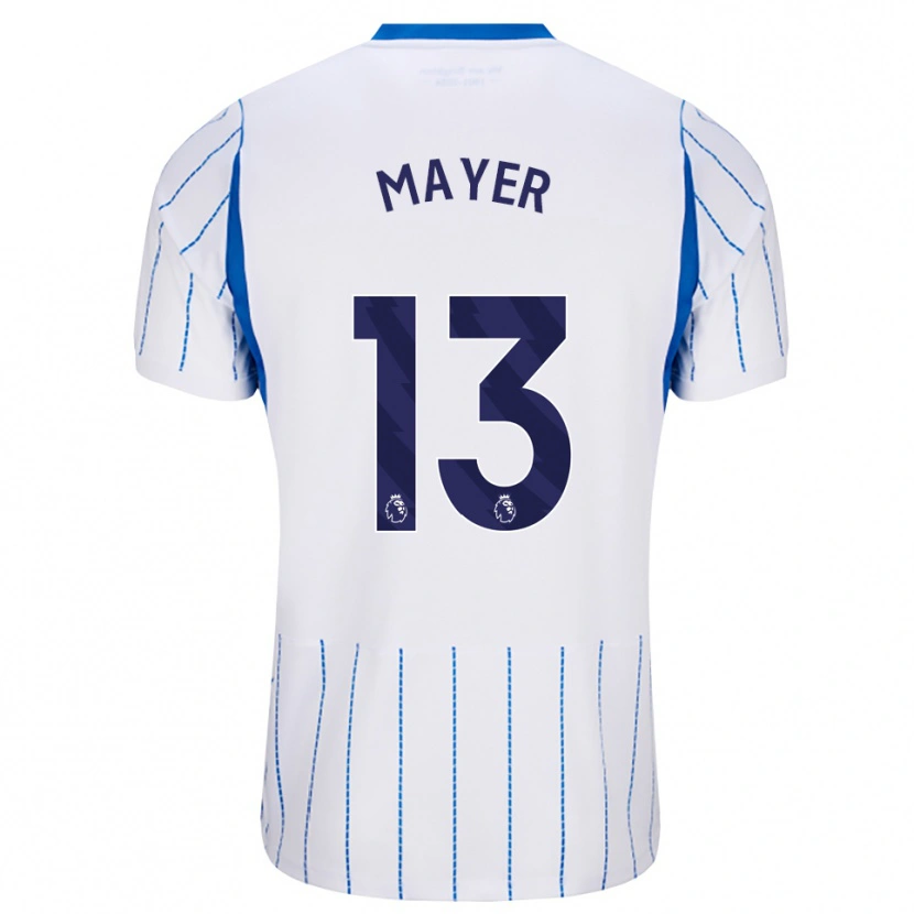 Danxen Damen Oliver Mayer #13 Himmelblau Weiß Auswärtstrikot Trikot 2026/27 T-Shirt Österreich