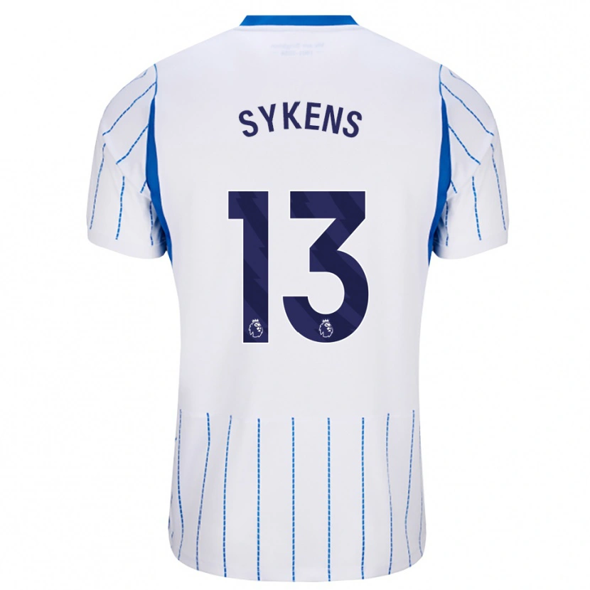 Danxen Damen Rory Sykens #13 Himmelblau Weiß Auswärtstrikot Trikot 2026/27 T-Shirt Österreich