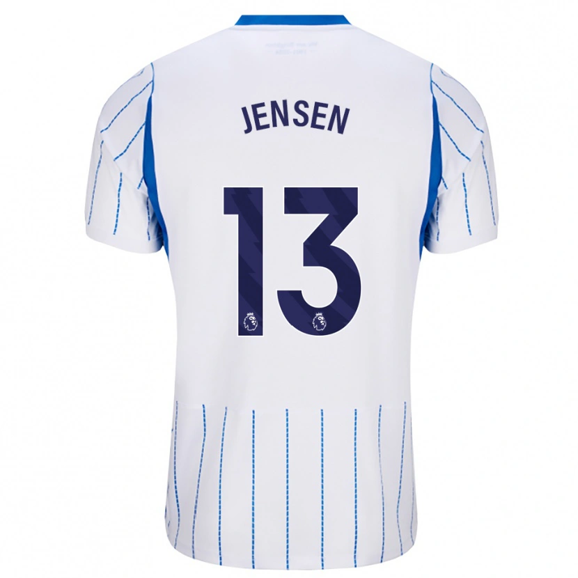 Danxen Damen Sebastian Jensen #13 Himmelblau Weiß Auswärtstrikot Trikot 2026/27 T-Shirt Österreich