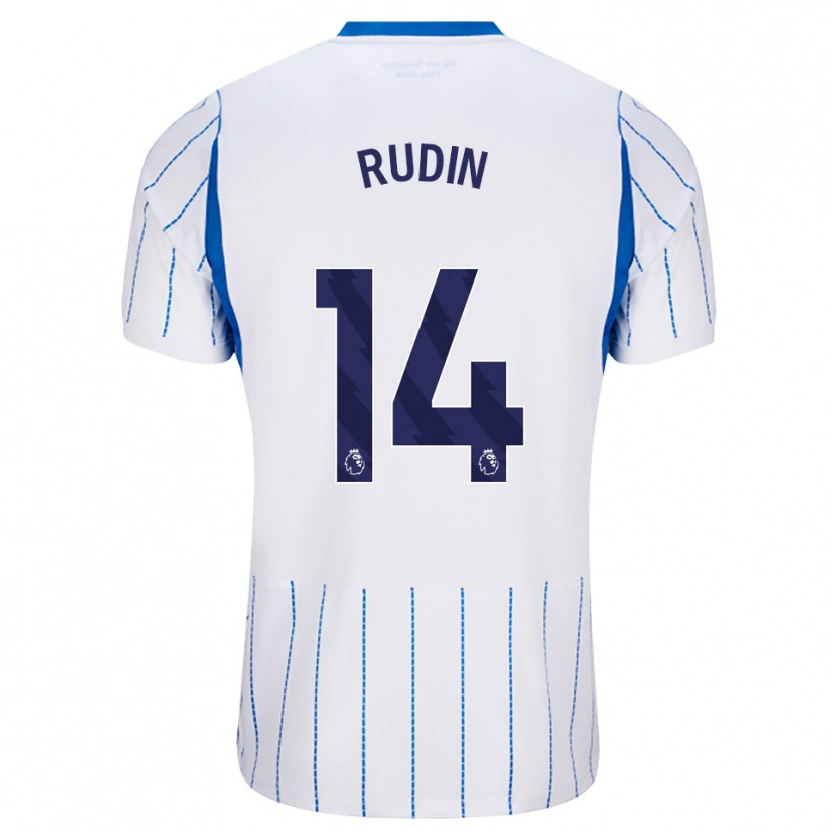 Danxen Damen Daniel Rudin #14 Himmelblau Weiß Auswärtstrikot Trikot 2026/27 T-Shirt Österreich