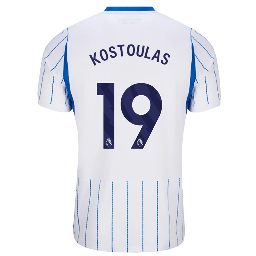 Danxen Damen Charalampos Kostoulas #19 Himmelblau Weiß Auswärtstrikot Trikot 2026/27 T-Shirt Österreich