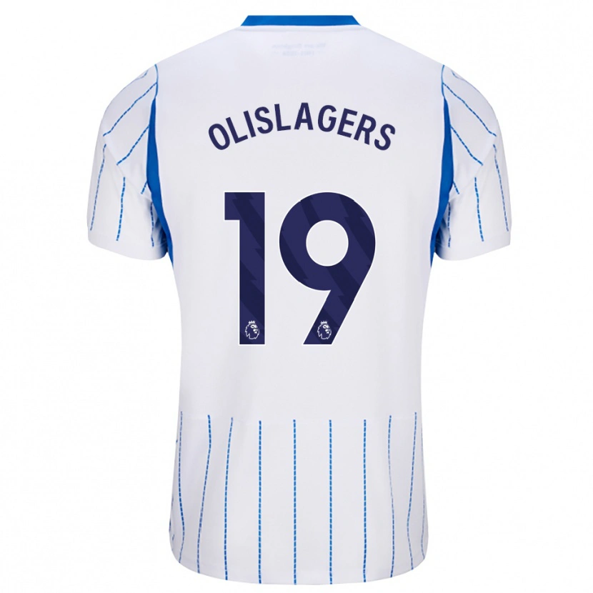 Danxen Damen Marisa Olislagers #19 Himmelblau Weiß Auswärtstrikot Trikot 2026/27 T-Shirt Österreich