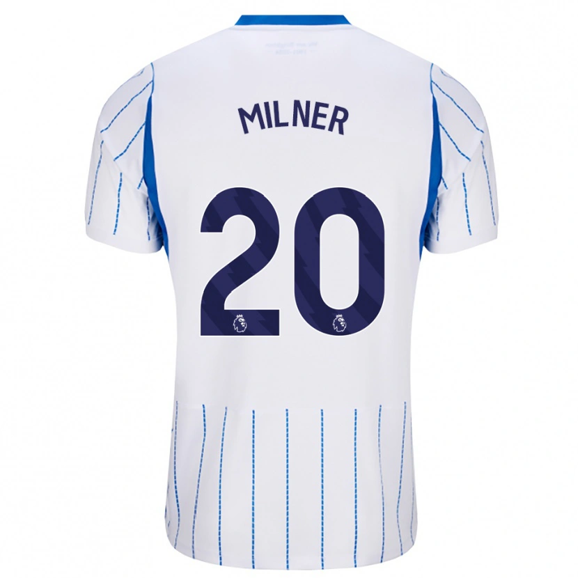 Danxen Damen James Milner #20 Himmelblau Weiß Auswärtstrikot Trikot 2026/27 T-Shirt Österreich