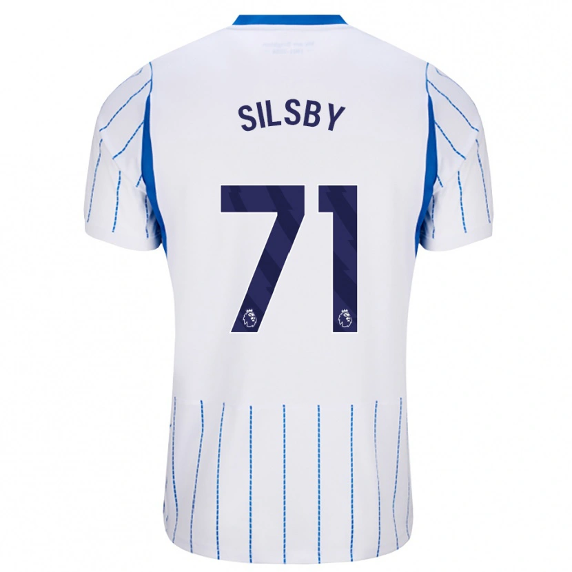 Danxen Damen Tyler Silsby #71 Himmelblau Weiß Auswärtstrikot Trikot 2026/27 T-Shirt Österreich