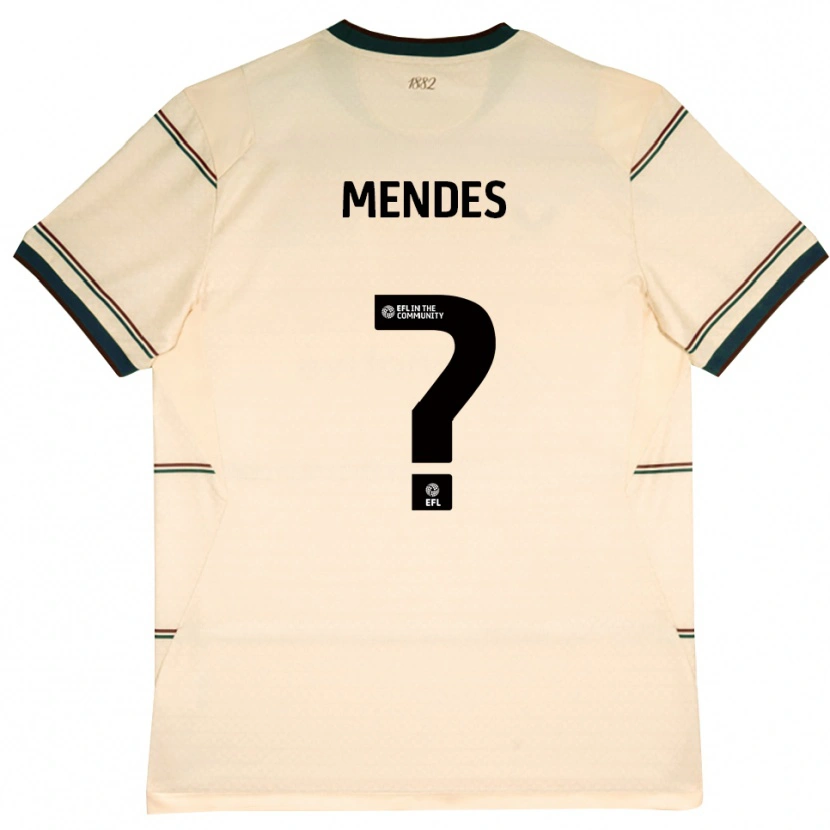 Danxen Damen João Mendes #0 Beige Burgund Auswärtstrikot Trikot 2026/27 T-Shirt Österreich