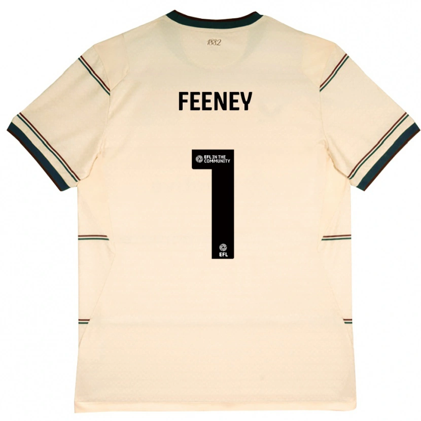 Danxen Damen Callum Feeney #1 Beige Burgund Auswärtstrikot Trikot 2026/27 T-Shirt Österreich