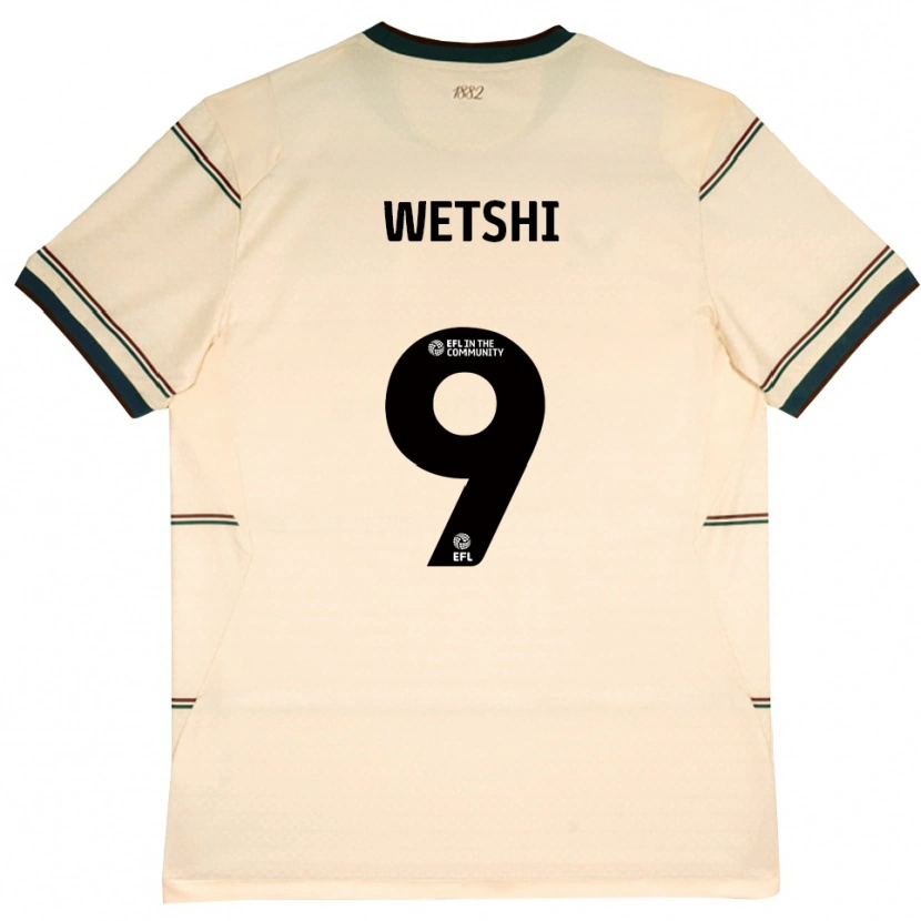 Danxen Damen Benji Wetshi #9 Beige Burgund Auswärtstrikot Trikot 2026/27 T-Shirt Österreich