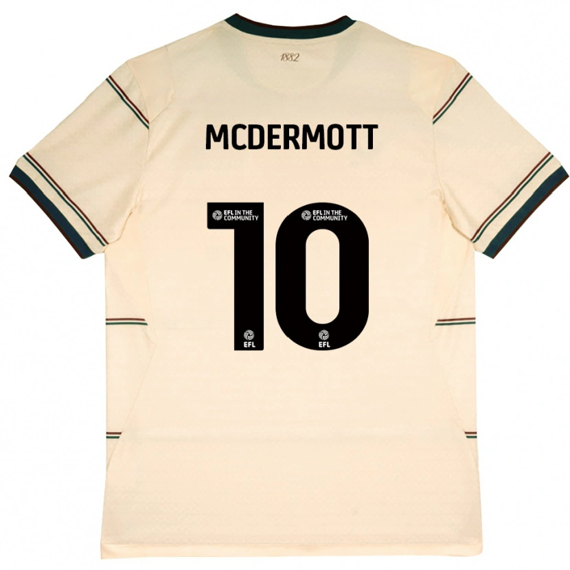 Danxen Damen Tommy Mcdermott #10 Beige Burgund Auswärtstrikot Trikot 2026/27 T-Shirt Österreich