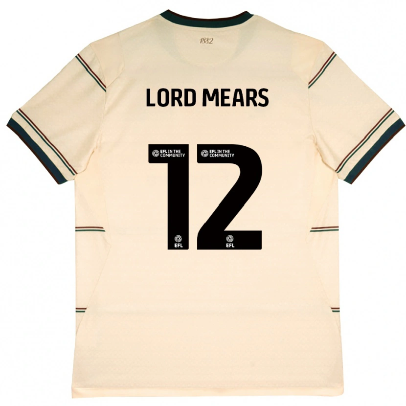 Danxen Damen Rhema Lord-Mears #12 Beige Burgund Auswärtstrikot Trikot 2026/27 T-Shirt Österreich
