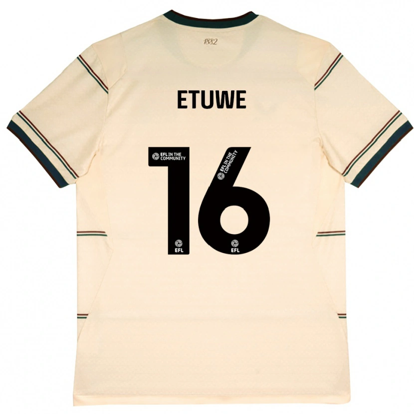 Danxen Damen Isaac Etuwe #16 Beige Burgund Auswärtstrikot Trikot 2026/27 T-Shirt Österreich