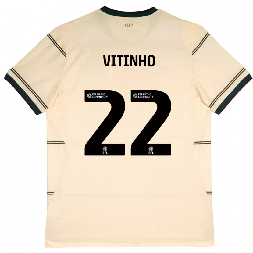 Danxen Damen Vitinho #22 Beige Burgund Auswärtstrikot Trikot 2026/27 T-Shirt Österreich