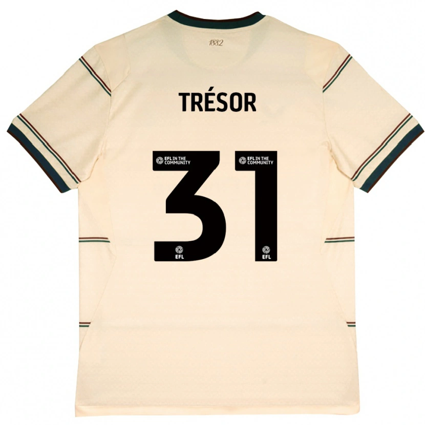 Danxen Damen Mike Tresor #31 Beige Burgund Auswärtstrikot Trikot 2026/27 T-Shirt Österreich
