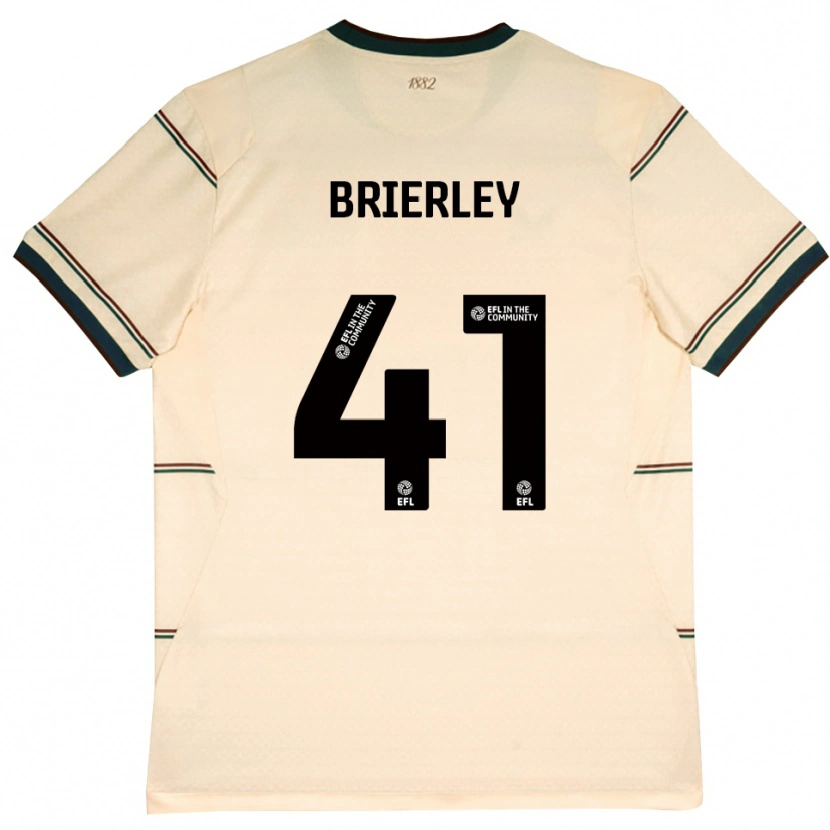 Danxen Damen George Brierley #41 Beige Burgund Auswärtstrikot Trikot 2026/27 T-Shirt Österreich