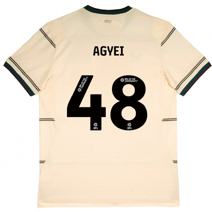 Danxen Damen Enock Agyei #48 Beige Burgund Auswärtstrikot Trikot 2026/27 T-Shirt Österreich