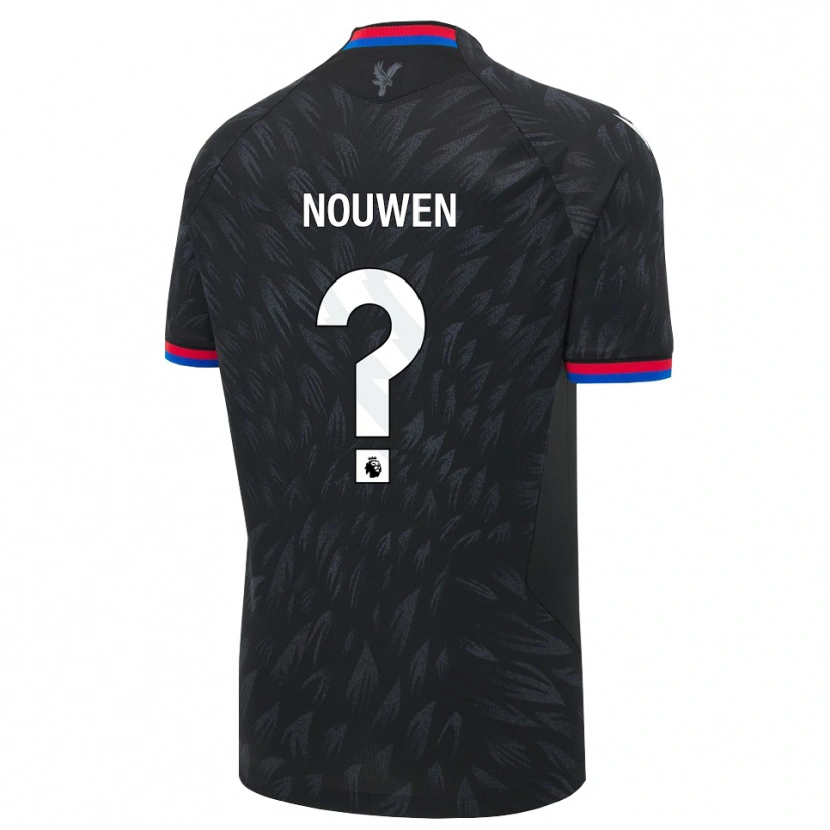 Danxen Damen Aniek Nouwen #0 Schwarz Blau Rot Auswärtstrikot Trikot 2026/27 T-Shirt Österreich