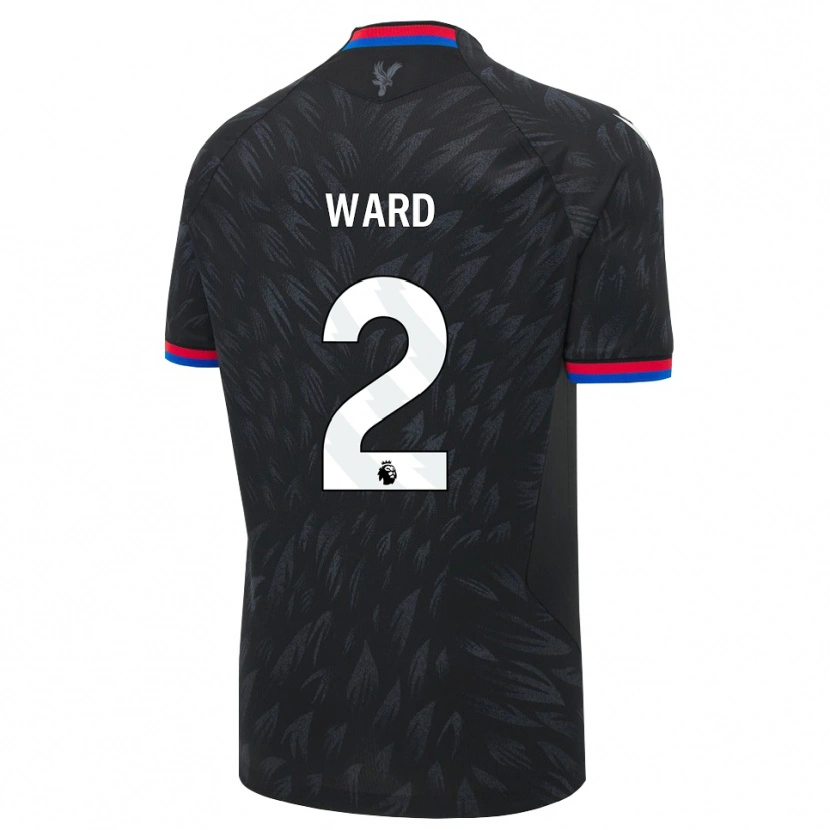 Danxen Damen Joel Ward #2 Schwarz Blau Rot Auswärtstrikot Trikot 2026/27 T-Shirt Österreich