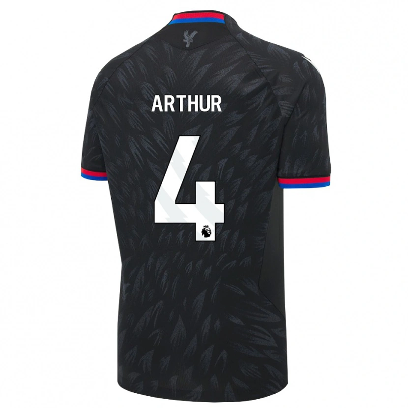 Danxen Damen Chloe Arthur #4 Schwarz Blau Rot Auswärtstrikot Trikot 2026/27 T-Shirt Österreich