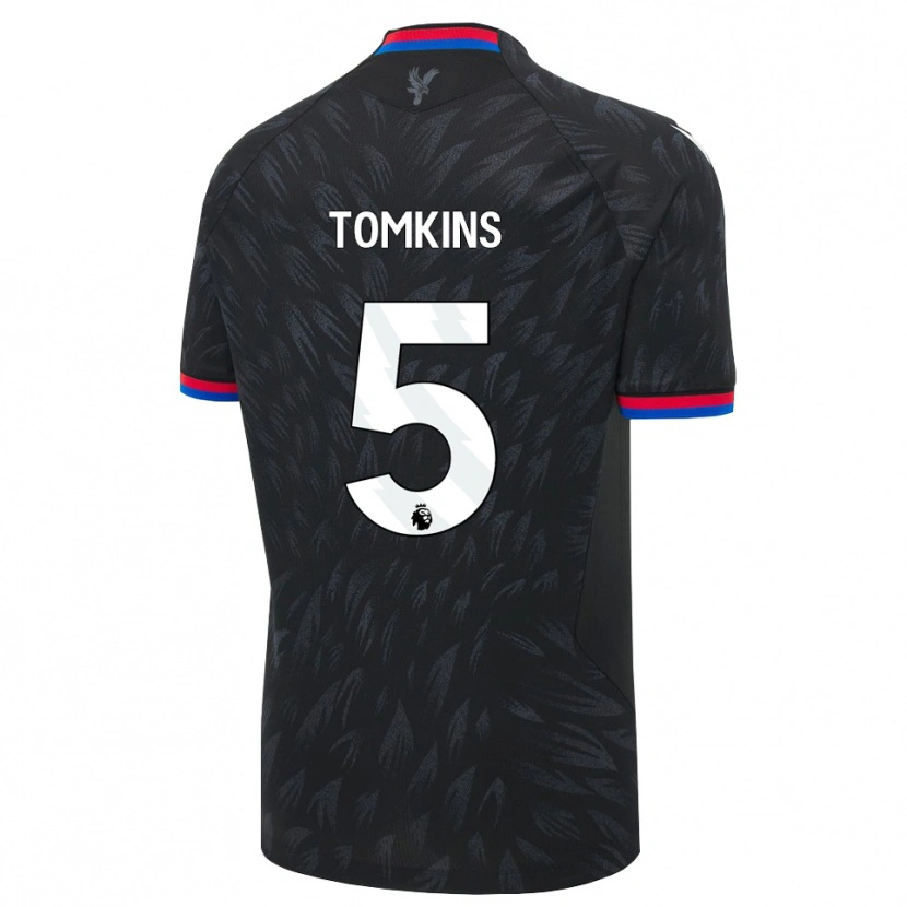 Danxen Damen James Tomkins #5 Schwarz Blau Rot Auswärtstrikot Trikot 2026/27 T-Shirt Österreich