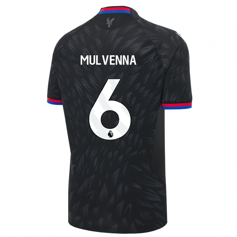 Danxen Damen Alfie Mulvenna #6 Schwarz Blau Rot Auswärtstrikot Trikot 2026/27 T-Shirt Österreich